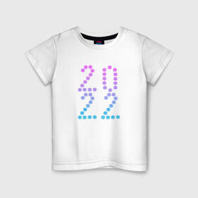 Детская футболка хлопок с принтом Новый снежный 2022 в Белгороде, 100% хлопок | круглый вырез горловины, полуприлегающий силуэт, длина до линии бедер | 2022 | new eyar | нг | нг 22 | новогодняя одежда | новый 22 | одежда на новый год | приколы новый год | приколы с нг | с новым годом
