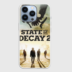 Чехол для iPhone 13 Pro с принтом Poster | State of Decay (+спина) в Белгороде,  |  | poster | state of decay | survival horror | undead labs | загнивающий штат | зомби апокалипсис | постер | стадия разложения | стейт оф декай