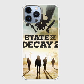 Чехол для iPhone 13 Pro Max с принтом Poster | State of Decay (+спина) в Белгороде,  |  | poster | state of decay | survival horror | undead labs | загнивающий штат | зомби апокалипсис | постер | стадия разложения | стейт оф декай