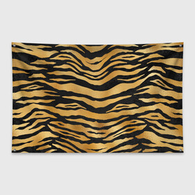 Флаг-баннер с принтом Текстура шкуры тигра в Белгороде, 100% полиэстер | размер 67 х 109 см, плотность ткани — 95 г/м2; по краям флага есть четыре люверса для крепления | 2022 | год тигра | новый год | новый год 2022 | символ года | тигр | тигренок | тигрица | тигры