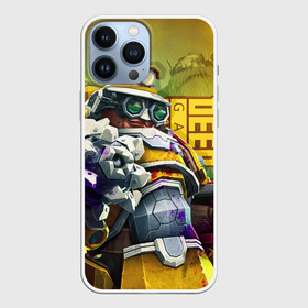 Чехол для iPhone 13 Pro Max с принтом Deep Rock Galactic Бурильщик в Белгороде,  |  | Тематика изображения на принте: deep rock galactic | miner | the driller | the engineer | the gunner | the scout | бурильщик | дворф | игры | инженер | разведчик | стрелок | шахтёр