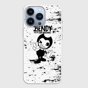 Чехол для iPhone 13 Pro с принтом [Bendy and the ink machine]   Black  White в Белгороде,  |  | bendy | bendy and the ink machine | бенди | бенди и чернильная машина | большие чудеса | взлёты и падения | движущиеся картинки | последняя бобина | старая песня