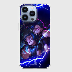 Чехол для iPhone 13 Pro с принтом JINX ARCANE МОЛНИИ  LEAGUE OF LEGENDS в Белгороде,  |  | akali | arcane | fan | fan art | hero | jinx | kda | kda mas | league of legends | lol | moba | акали | аркейн | герой | джинкс | кда | лига легенд | лол | моба