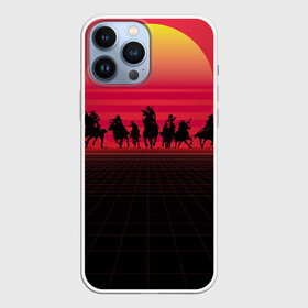 Чехол для iPhone 13 Pro Max с принтом ковбои в закате в Белгороде,  |  | Тематика изображения на принте: закат | ковбои | ковбои в закате | мстители | неуловимые | неуловимые мстители