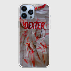 Чехол для iPhone 13 Pro Max с принтом Кровавая ткань в Белгороде,  |  | dexter | halloween | декстер | косплей | костюм | кровь | пленка | хелоуин