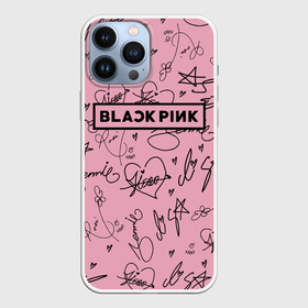 Чехол для iPhone 13 Pro Max с принтом BLACKPINK АВТОГРАФЫ РОЗОВЫЙ   PINK в Белгороде,  |  | black  pink | blackpink | ddudu ddudu | jennie | jisoo | kpop | lalisa | lisa | pink | rose | автографы | блекпинк | группа | ддуду ддуду | дженни | джису | корейская группа | кпоп | лисы | розовый | розэ | черный