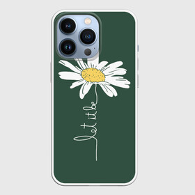 Чехол для iPhone 13 Pro с принтом let it be   будь как будет в Белгороде,  |  | chamomile | flower | let it be | white petals | wildflower | белые лепестки | будь как будет | полевой цветок | ромашка | цветок