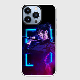 Чехол для iPhone 13 Pro с принтом MAKI ZENIN JUJUTSU KAISEN NEON в Белгороде,  |  | anime | japan | japanese | jujutsu | jujutsu kaisen | kaisen | maki zenin | sukuna | tattoo | аниме | двуликий призрак | иероглифы | инумаки | итадори | итадори юдзи | магическая битва | нобара | панда | рёмен | рёмен сукуна | сатору