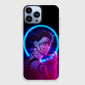 Чехол для iPhone 13 Pro Max с принтом SUKUNA JUJUTSU KAISEN NEON | СУКУНА НЕОН в Белгороде,  |  | anime | japan | japanese | jujutsu | jujutsu kaisen | kaisen | neon | sukuna | tattoo | аниме | двуликий призрак | иероглифы | инумаки | итадори | итадори юдзи | магическая битва | неон | нобара | панда | рёмен | рёмен сукуна | сатору