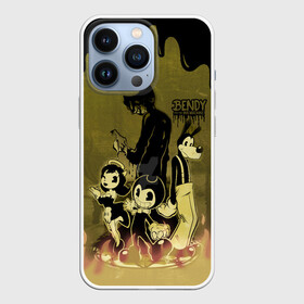 Чехол для iPhone 13 Pro с принтом FRIEND BENDY AND THE INK MACHINE в Белгороде,  |  | alice angel | bendy | bendy and the ink machine | ангел алиса | бенди | бенди и чернильная машина | большие чудеса | взлёты и падения | движущиеся картинки | последняя бобина | старая песня