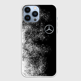Чехол для iPhone 13 Pro Max с принтом Чёрно белый | Мерседес в Белгороде,  |  | amg | auto | bens | benz | logo | merc | mercedes | mercedes benz | mersedes | moto | new | star | vthctltc | авто | амг | бенц | звезда | класс | лого | логотип | мерин | мерс | мерседес | мерседес бенц | мото | новый | символ | символы | ьуксуву