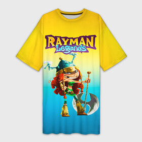 Платье-футболка 3D с принтом Rayman Legends Barbara в Белгороде,  |  | barbara | rayman legends | барбара | легенды раймана | легенды раймонда | легенды реймана | райман легендс | рейман легендс