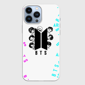 Чехол для iPhone 13 Pro Max с принтом B.T.S | Логотип в цвете в Белгороде,  |  | army | bangtanboys | bts | btsarmy | jhope | jimin | jiminv | jin | jungkook | kimtaehyung | kpop | permission to dance | rdbts | rm | suga | taehyung | бтс | ви | джейхоуп | джин | кпоп | намджун | сокджин | тэхен | хосок | чимин | чонгук | шуга | юнги