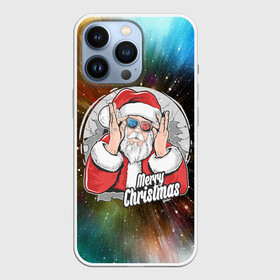 Чехол для iPhone 13 Pro с принтом Стерео Санта | 2022 в Белгороде,  |  | 2022 | christmas | frost | new year | santa claus | год тигра | дед мороз | дедушка мороз | мороз | наступающий год | новогодний | новый год | рождественский | рождество | рождество христово | с новым годом | санта