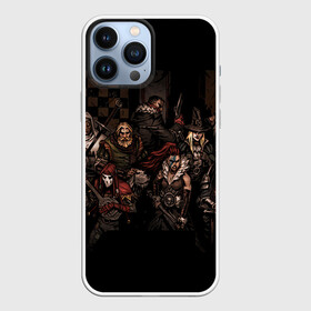 Чехол для iPhone 13 Pro Max с принтом DARKEST DUNGEON ALL HEROES GAME в Белгороде,  |  | Тематика изображения на принте: abomination | antiquarian | arbalest | bounty hunter | colour of madness | crimson court | crusader | darkest dungeon | game | grave robber | hellion | highwaym | logo | roguelike | shieldbreaker | the shieldbreaker | игра | лого | лог