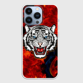 Чехол для iPhone 13 Pro с принтом ОГНЕННЫЙ ТИГР   FIRE TIGER в Белгороде,  |  | 2022 | beast | merry christmas | new year | red bow | santa hat | snow | tiger | winter | winter is coming | year of the tiger | год тигра | дед мороз | животные | звери | зверь | зима | зима 2022 | зима близко | новог | новогодни