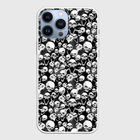 Чехол для iPhone 13 Pro Max с принтом Screaming skulls  web в Белгороде,  |  | bats | bones | screaming | screaming skulls | skull | web | кости | кричат | кричащие черепа | летучая мышь | паутина | черепа