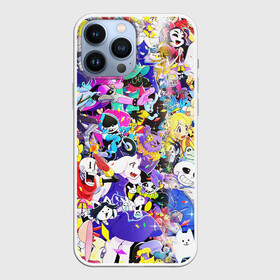 Чехол для iPhone 13 Pro Max с принтом UNDERTALE PATTERN HEROES, ВСЕ ГЕРОИ ИГРЫ в Белгороде,  |  | asriel dreemurr | chara | frisk | gaster blaster | heart | sans | undertale | азриэль дримурр | андертейл | гастер | меттатон | санс | сердце | фриск | чара