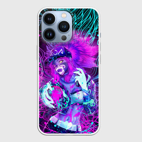 Чехол для iPhone 13 Pro с принтом KDA NEON DRAGON LEAGUE OF LEGENDS, НЕОНОВЫЕ БРЫЗГИ в Белгороде,  |  | akali | arcane | fan | fan art | hero | japan | jinx | kda | kda mask | league of legends | lol | moba | neon | neon colors | neon dragons | paints | samurai | акали | аркейн | брызги | герой | джинкс | дракон | кда | краски | лига легенд | лол