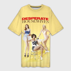 Платье-футболка 3D с принтом Desperate Housewives  sexy в Белгороде,  |  | beautiful | desperate housewives | eva longoria | girlfriends | iconic | tv series | women | ева лонгория | женщины | красивые | культовый | марсия кросс | николетт шеридан | отчаянные домохозяйки | подруги | 