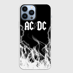 Чехол для iPhone 13 Pro Max с принтом AC DC Fire. в Белгороде,  |  | Тематика изображения на принте: ac dc | acdc | ас дс | асдс | музыка | рок