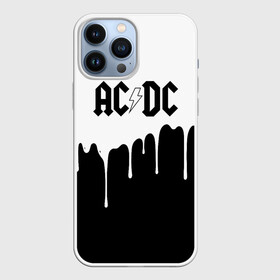 Чехол для iPhone 13 Pro Max с принтом AC DC подтёки в Белгороде,  |  | Тематика изображения на принте: ac dc | acdc | ас дс | асдс | музыка | рок