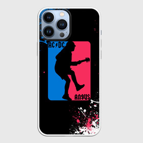 Чехол для iPhone 13 Pro Max с принтом AC DC брызги красок в Белгороде,  |  | Тематика изображения на принте: ac dc | acdc | ас дс | асдс | музыка | рок