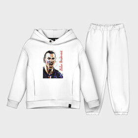 Детский костюм хлопок Oversize с принтом Zlatan Ibrahimovich   striker, Milan в Белгороде,  |  | football | forward | legend | milan | star | striker | zlatan ibrahimovich | звезда | златан ибрагимович | легенда | милан | нападающий | форвард | футбол