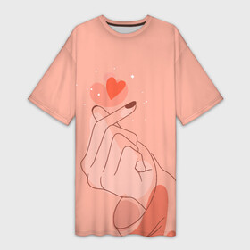 Платье-футболка 3D с принтом ЧУВСТВА ПО ЩЕЛЧКУ (любовь на кончиках пальцев) в Белгороде,  |  | btc | bts | бтс | день всех влюбленных | лобовь | любовь на кончиках пальцев | пальцы | подарок 8 марта | подарок на 8 марта | рука | руки | счелчок | чувства по щелчку