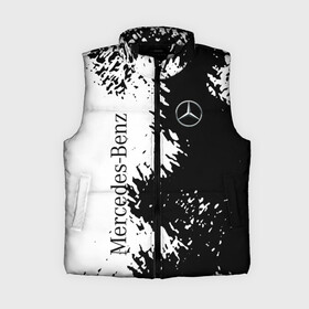 Женский жилет утепленный 3D с принтом Mercedes Benz: Black  White в Белгороде,  |  | amg | mercedes | mercedesamg gt | sport | амг | мерседес | мерседесбенц амг | спорт