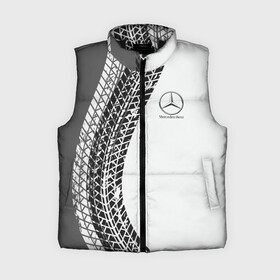 Женский жилет утепленный 3D с принтом Mercedes Benz дрифт в Белгороде,  |  | amg | mercedes | mercedesamg gt | sport | амг | мерседес | мерседесбенц амг | спорт