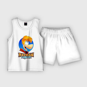 Детская пижама с шортами хлопок с принтом Веселый Rayman в Белгороде,  |  | globox | rayman | rayman legends | глобокс | реймен | рэйман | рэймэн | человечек