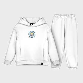 Детский костюм хлопок Oversize с принтом Manchester City FOREVER NOT JUST WHEN WE WIN Манчестер сити в Белгороде,  |  | Тематика изображения на принте: champions | citi | city | fifa | football | manchester | soccer | uefa | world cup | англия | клуб | лига чемпионов | манчестер | сити | фифа | фк | форма | формы | футбол