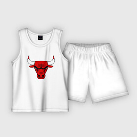 Детская пижама с шортами хлопок с принтом Chicago Bulls are coming Чикаго Буллз в Белгороде,  |  | Тематика изображения на принте: bulls | chicago | chicago bulls | nba | баскетбол | буллз | нба | чикаго | чикаго буллз