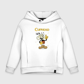 Детское худи Oversize хлопок с принтом Cuphead. Шоу Чашечка в Белгороде, френч-терри — 70% хлопок, 30% полиэстер. Мягкий теплый начес внутри —100% хлопок | боковые карманы, эластичные манжеты и нижняя кромка, капюшон на магнитной кнопке | cuphead | cuphead show | желтый | игра cuphead | капхед | капхед и магмен | капхэд | коричневый | кружечка | кружечка и чаше | купхед | лого cuphead | лого чашечка | логотип cuphead | логотип чашечка | мультфильм