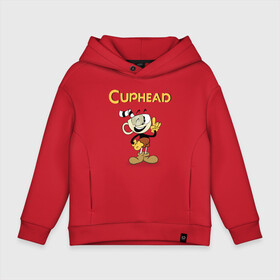 Детское худи Oversize хлопок с принтом Шоу Чашечка. Cuphead в Белгороде, френч-терри — 70% хлопок, 30% полиэстер. Мягкий теплый начес внутри —100% хлопок | боковые карманы, эластичные манжеты и нижняя кромка, капюшон на магнитной кнопке | Тематика изображения на принте: cuphead | cuphead show | желтый | игра cuphead | капхед | капхед и магмен | капхэд | коричневый | кружечка | купхед | лого cuphead | лого чашечка | логотип cuphead | логотип чашечка | мультфильм | мультфильмы | чашечки