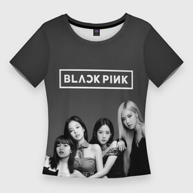 Женская футболка 3D Slim с принтом BLACKPINK. BW Divas в Белгороде,  |  | black | blackpink | chae | jennie | jisoo | kim | kpop | lalisa | lisa | manoban | park | pink | rose | young | дженни | джису | ён | ким | лалиса | лиса | манобан | пак | розэ | че