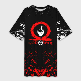 Платье-футболка 3D с принтом God of War  Ragnarok  герой  лого в Белгороде,  |  | gameplay | god of war | god of war 4 | god of war gameplay | god of war ragnarok | kratos | ps4 | ps5 | игра