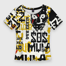 Женская футболка 3D Slim с принтом ZillaKami x SosMula City Morgue  SosMula в Белгороде,  |  | city | citymorgue | jason | morgue | sos mula | sosmula | zilla kami | zillakami | джейсон