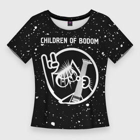 Женская футболка 3D Slim с принтом Children of Bodom  КОТ  Брызги в Белгороде,  |  | band | bodom | children | children of bodom | metal | paint | rock | блюм | брызги | группа | кот | краска | рок | чилдрен