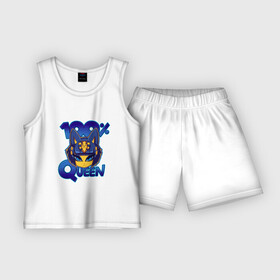 Детская пижама с шортами хлопок с принтом Ankha Animal Crossing в Белгороде,  |  | animal crossing | ankha | cat | анка | клеопатра | кошка | кошки