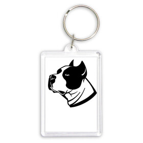 Брелок прямоугольный 35*50 с принтом Staffordshire Terrier / Muzzle в Белгороде,  |  | dog | ears | eyes | muzzle | power | staffordshire terrier | глаза | мощь | собака | стаффордширский терьер | уши