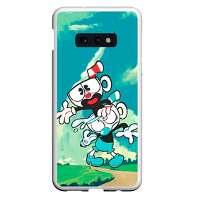 Чехол для Samsung S10E с принтом 2 Чашечки | Cuphead в Белгороде, Силикон | Область печати: задняя сторона чехла, без боковых панелей | cuphead | cupheadshow | игра чашки | капхед | капхэд | нетфликс | чашечки | чашка | чашки | шоу | шоу чашечка