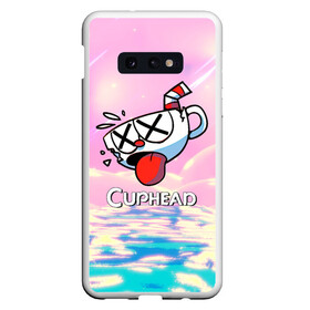 Чехол для Samsung S10E с принтом Cuphead | Разбитая чашечка в Белгороде, Силикон | Область печати: задняя сторона чехла, без боковых панелей | cuphead | cupheadshow | игра чашки | капхед | капхэд | нетфликс | чашечки | чашка | чашки | шоу | шоу чашечка