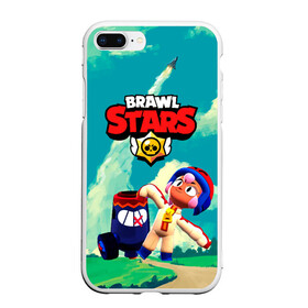 Чехол для iPhone 7Plus/8 Plus матовый с принтом brawlstars Выстрел Бонни Bonny в Белгороде, Силикон | Область печати: задняя сторона чехла, без боковых панелей | boni | bonnie | brawl | brawl stars | brawlstars | brawl_stars | бони | бонни | бравлстарс