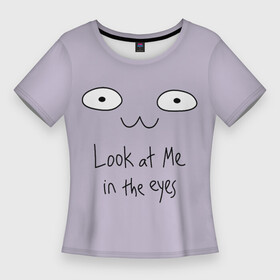 Женская футболка 3D Slim с принтом Жуткий месяц. Футболка мамы Лилы в Белгороде,  |  | Тематика изображения на принте: lila | pump | skid | spooky month | жуткий месяц | лайла | лила | памп | скид