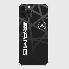 Чехол для iPhone 12 Pro Max с принтом MERCEDES - BENZ | МЕРСЕДЕС в Белгороде, Силикон |  | amg | auto | benz | car | carbon | mercedes | red | абстракция | автомобиль | амг | бенз | красный | машина | мерен | мерс | мерседес | технологии