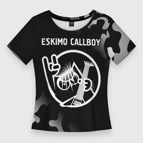 Женская футболка 3D Slim с принтом Eskimo Callboy  КОТ  Камуфляж в Белгороде,  |  | band | callboy | eskimo | eskimo callboy | metal | rock | группа | камуфляж | коллбой | кот | милитари | рок | эскимо