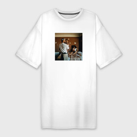 Платье-футболка хлопок с принтом Kendrick Lamar  Mr. Morale  The Big Steppers в Белгороде,  |  | album | kendrick | lamar | mr. morale | the big steppers | альбом | кендрик | ламар | новый