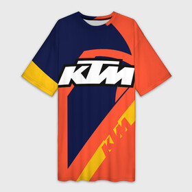 Платье-футболка 3D с принтом KTM VINTAGE  SPORTWEAR в Белгороде,  |  | 90s | cross | enduro | ktm | moto | moto sport | motocycle | sportmotorcycle | vintage | винтаж | кросс | ктм | мото | мото спорт | мотоспорт | спорт мото
